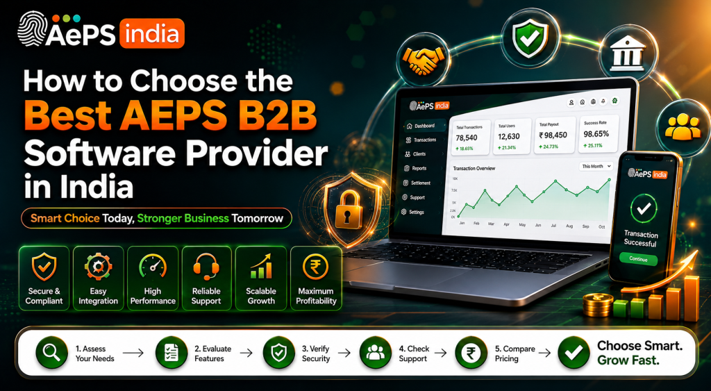 How to Choose the Best AEPS B2B Software Provider in India