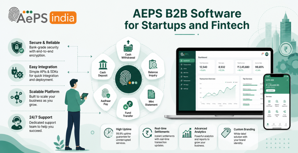 AEPS B2B Software for Startups and Fintech