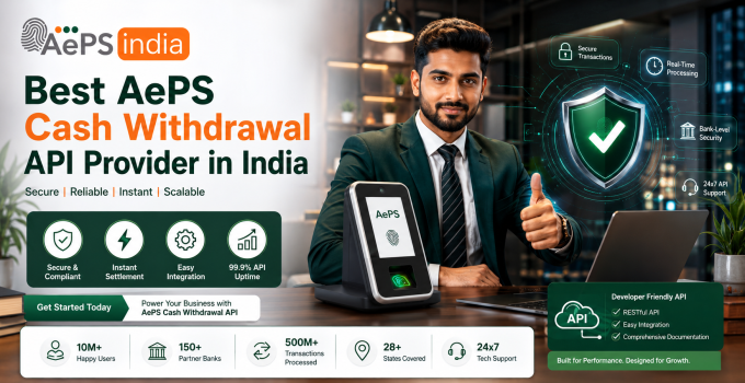Best AePS Cash Withdrawal API Provider in India