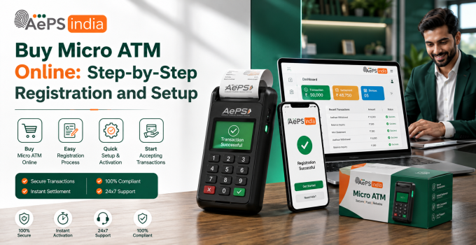 Buy Micro ATM Online: Step-by-Step Registration and Setup
