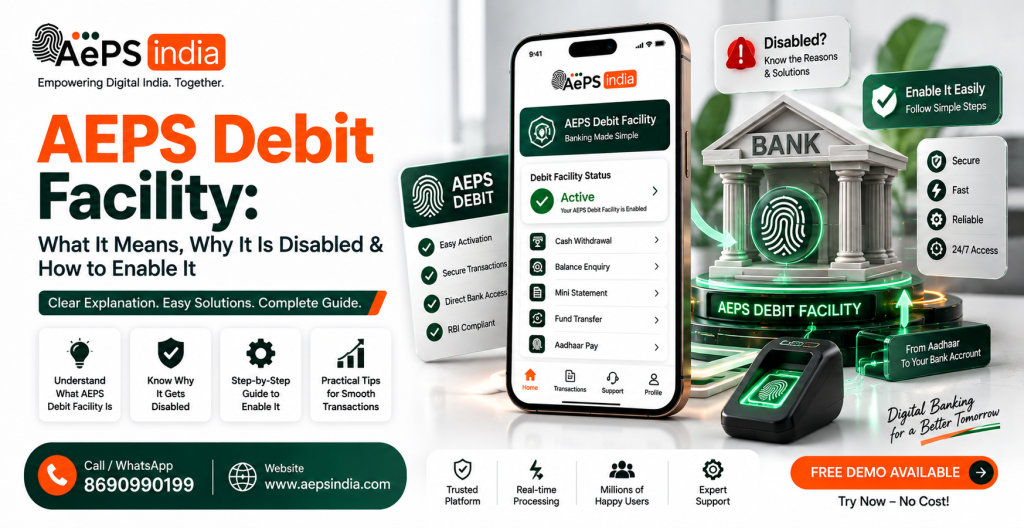AEPS Debit Facility: What It Means, Why It Is Disabled & How to Enable It