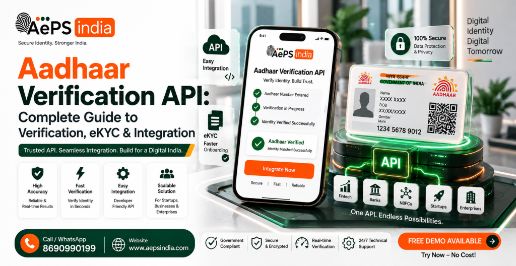Aadhaar Verification API: Complete Guide to Verification, eKYC & Integration