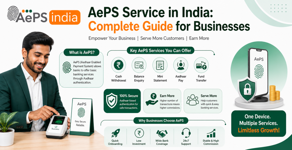 AePS Service in India: Complete Guide for Businesses