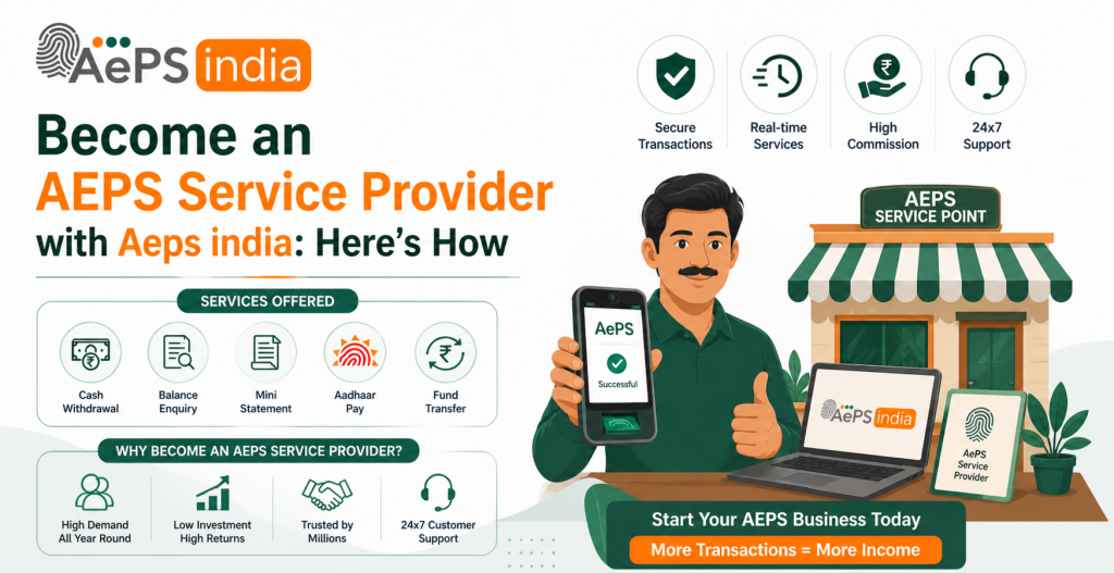 Become an AEPS Service Provider with Aeps india: Here’s How