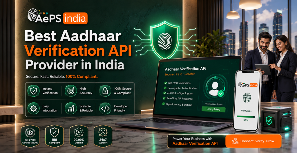 Best Aadhaar Verification API Provider in India
