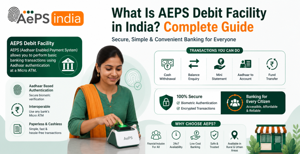 What Is AEPS Debit Facility in India? Complete Guide