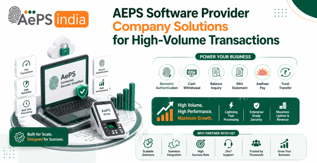 AEPS Software Provider Company Solutions for High-Volume Transactions
