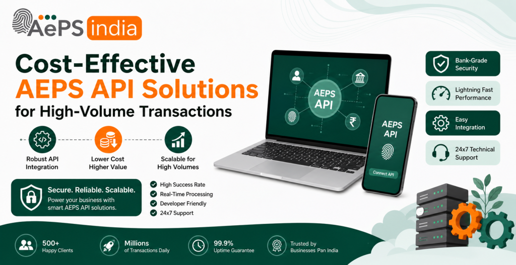 Cost-Effective AEPS API Solutions for High-Volume Transactions