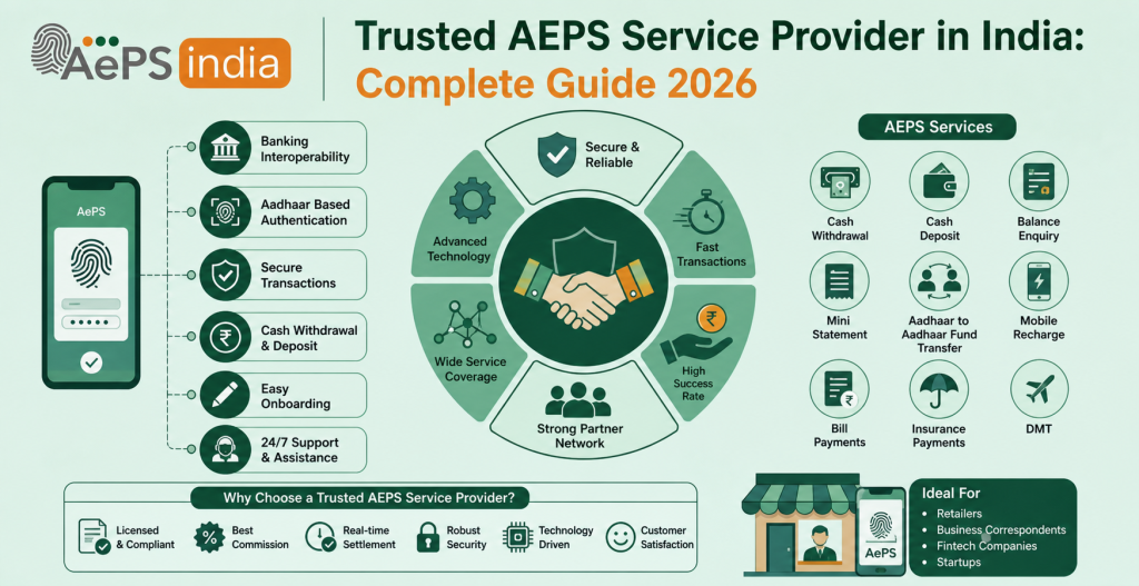 Trusted AEPS Service Provider in India: Complete Guide 2026