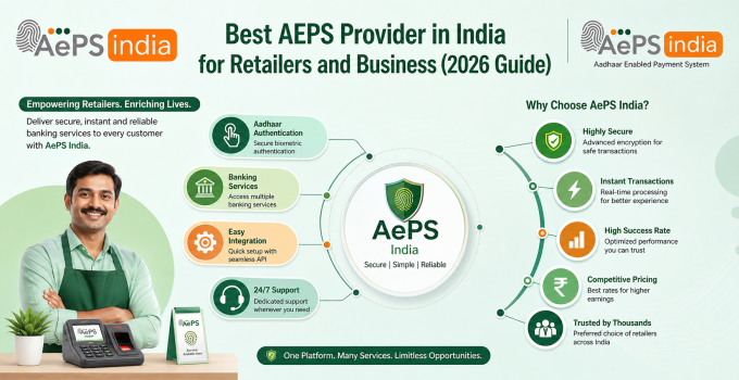 Best AEPS Provider in India for Retailers and Business (2026 Guide)