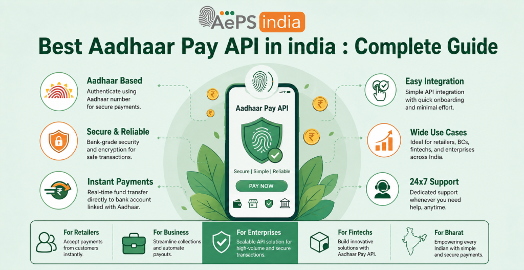 Best Aadhaar Pay API in india : Complete Guide