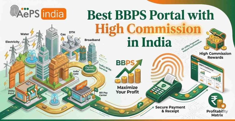 Best BBPS Portal with High Commission in India – bbps Platform | AEPS India