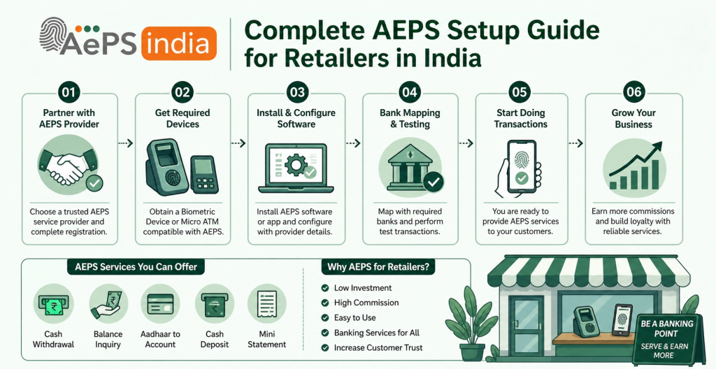 Complete AEPS Setup Guide for Retailers in India