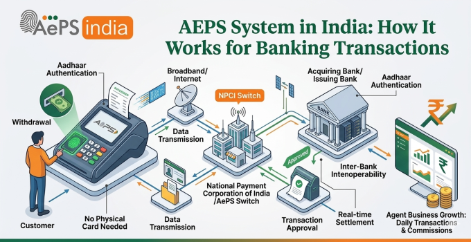 AEPS System in India: How It Works for Banking Transactions