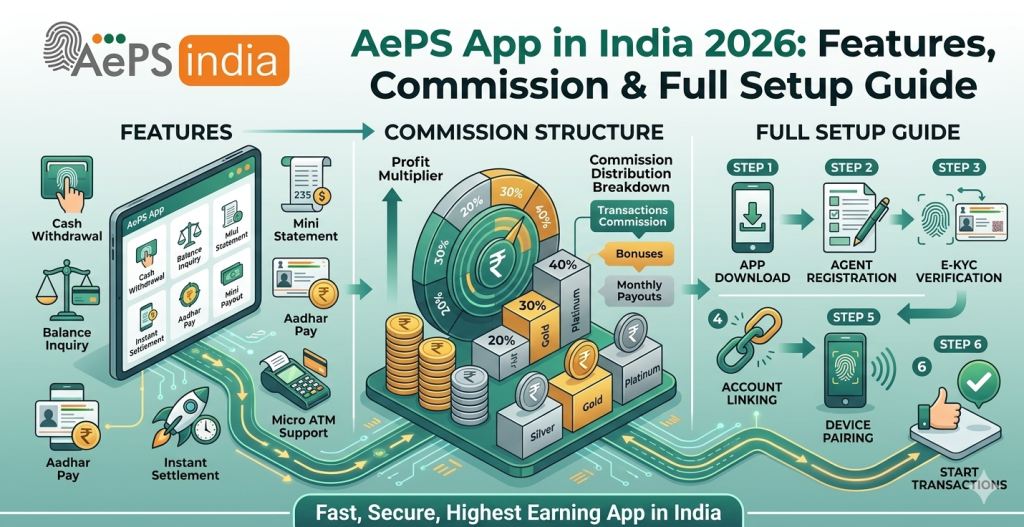 AePS App in India 2026: Features, Commission & Full Setup Guide