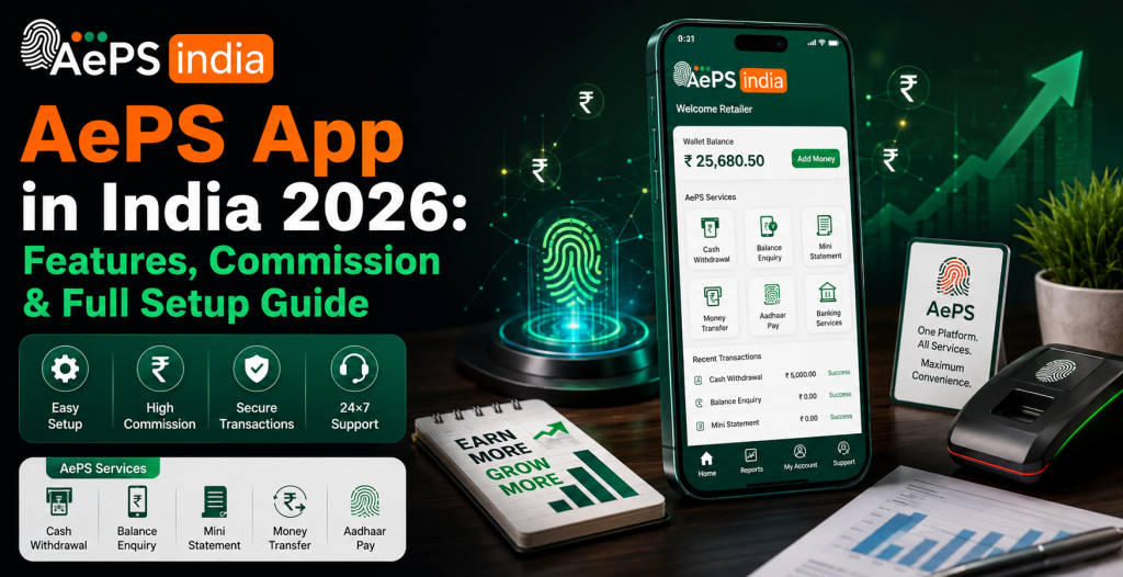 AePS App in India 2026: Features, Commission & Full Setup Guide