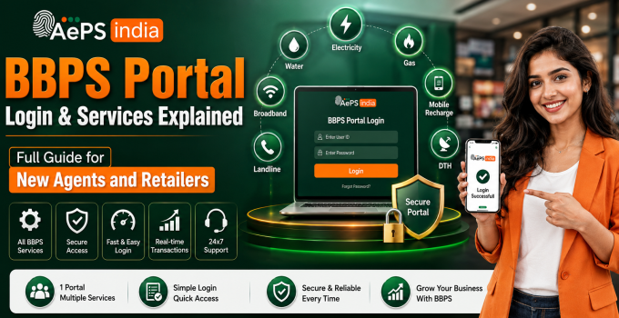 BBPS Portal Login & Services Explained | Full Guide for New Agents and Retailers