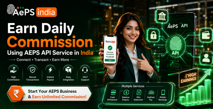 Earn Daily Commission Using AEPS API Service in India