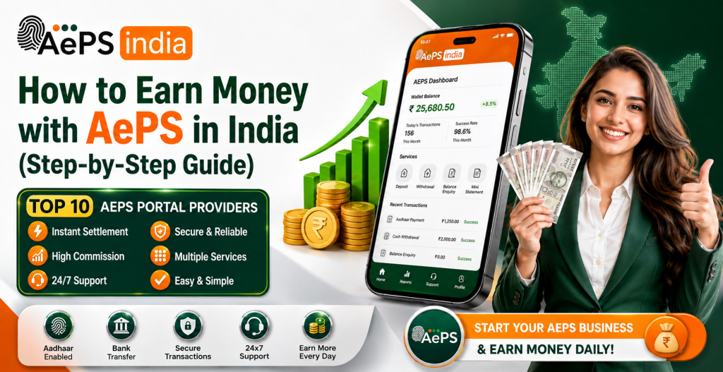 How to Earn Money with AePS in India (Step-by-Step Guide)