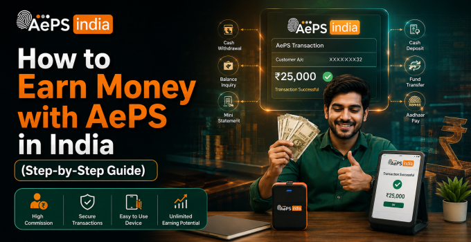 How to Earn Money with AePS in India (Step-by-Step Guide)