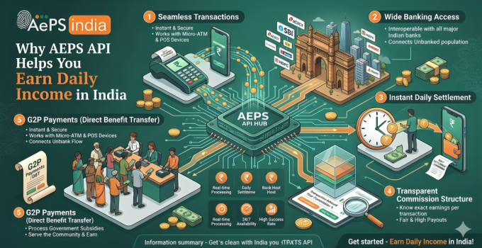 Why AEPS API Helps You Earn Daily Income in India