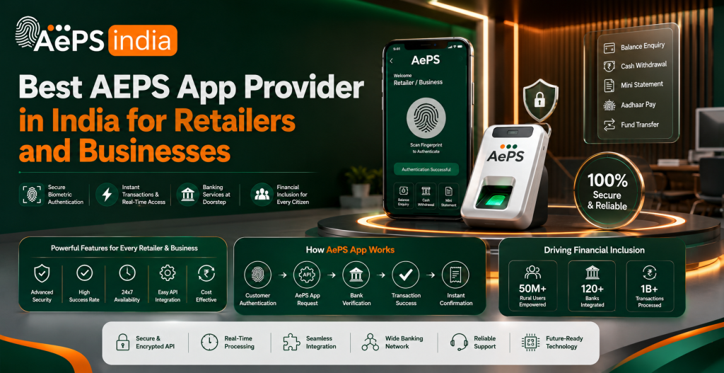 Best AEPS App Provider in India for Retailers and Businesses