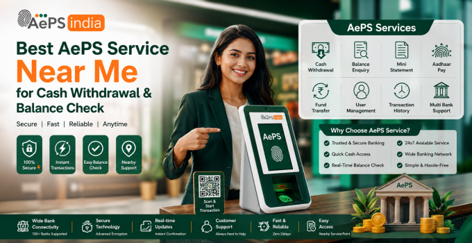 Best AePS Service Near Me for Cash Withdrawal & Balance Check