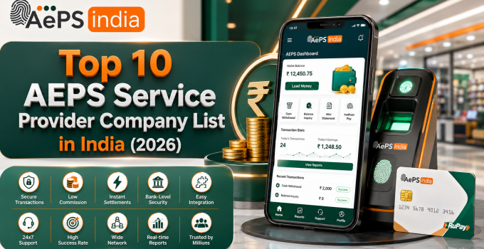 Top 10 AEPS Service Provider Company List in India (2026)