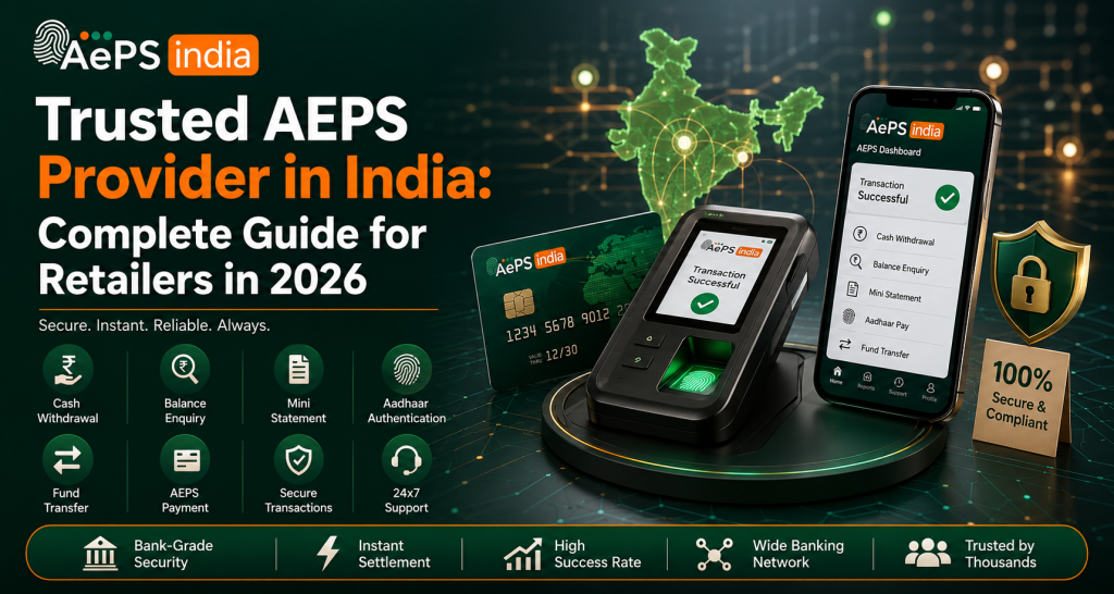 Trusted AEPS Provider in 2026: Features, Benefits & Business Opportunities