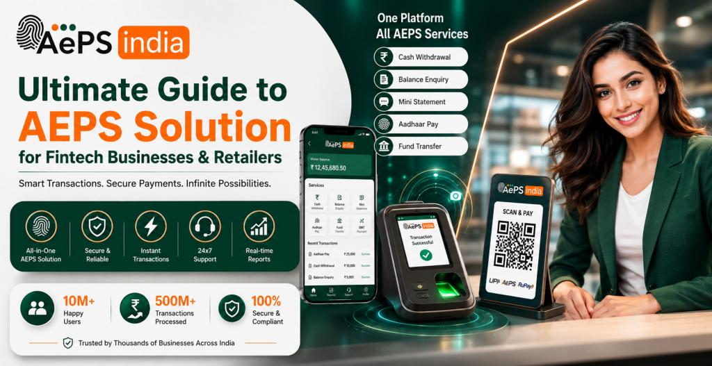 Ultimate Guide to AEPS Solution for Fintech Businesses & Retailers