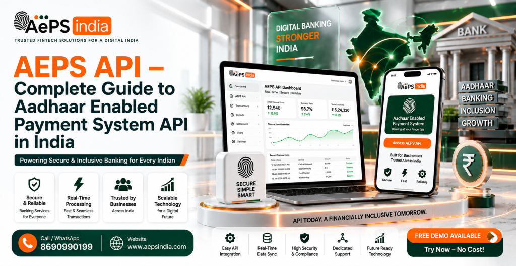 AEPS API – Complete Guide to Aadhaar Enabled Payment System API in India