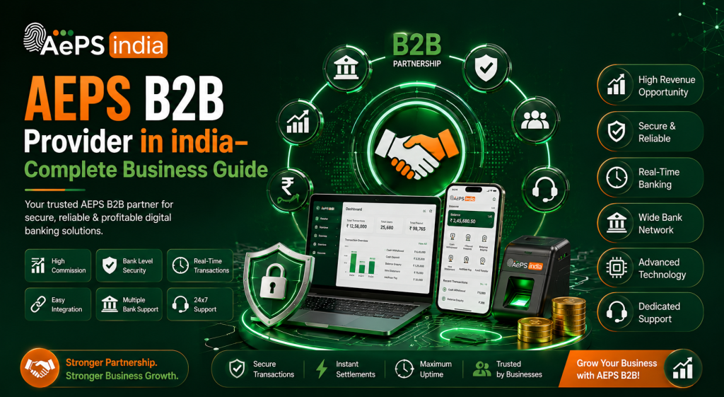 AEPS B2B Provider in india– Complete Business Guide