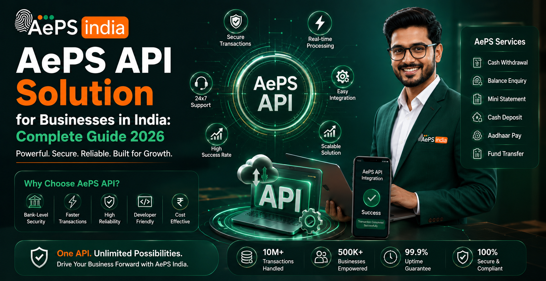 AePS API Solution for Businesses in India: Complete Guide 2026