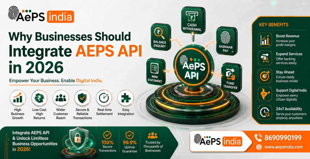 Why Businesses Should Integrate AEPS API in 2026