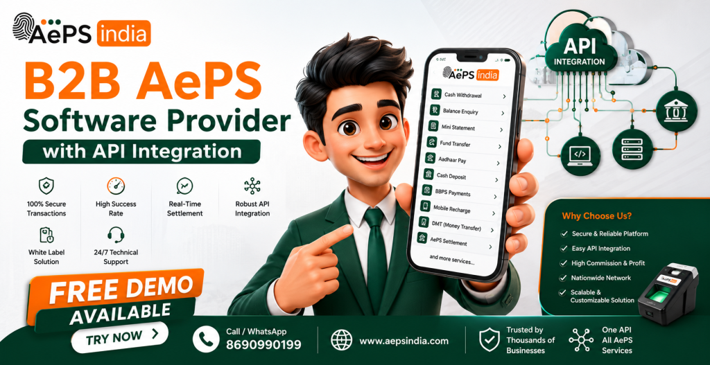 B2B AePS Software Provider with API Integration