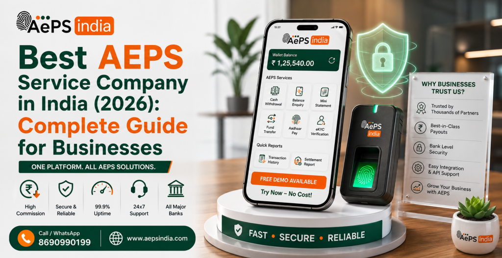 Best AEPS Service Company in India (2026): Complete Guide for Businesses
