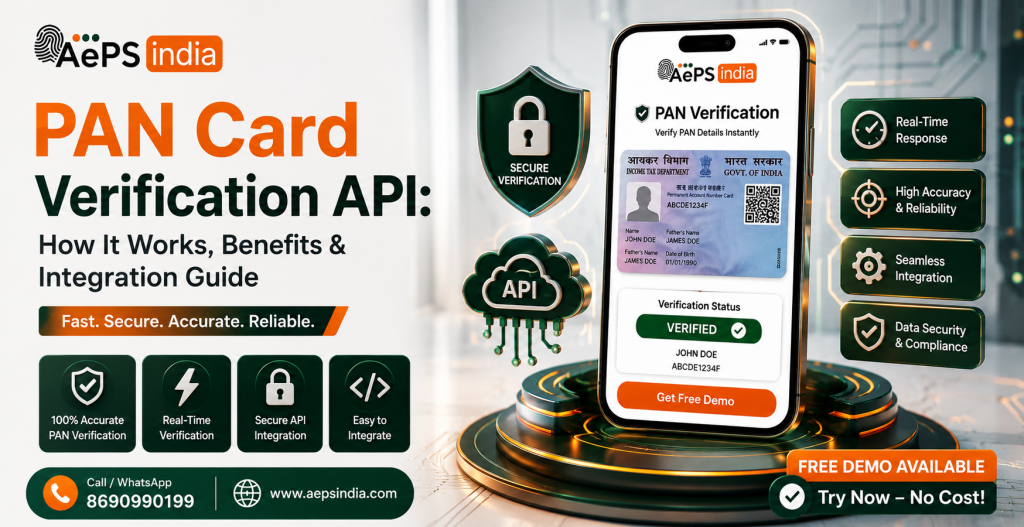 PAN Card Verification API: How It Works, Benefits & Integration Guide