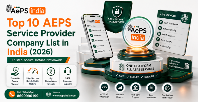 Top 10 AEPS Service Provider Company List in India (2026)