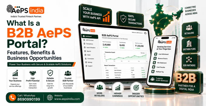 What Is a B2B AePS Portal? Features, Benefits & Business Opportunities