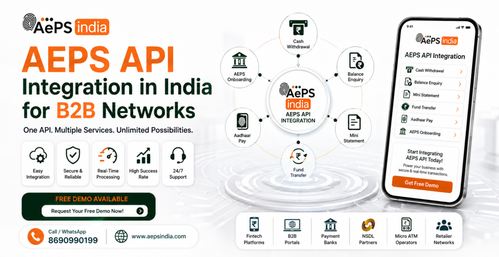 AEPS API Integration in India for B2B Networks