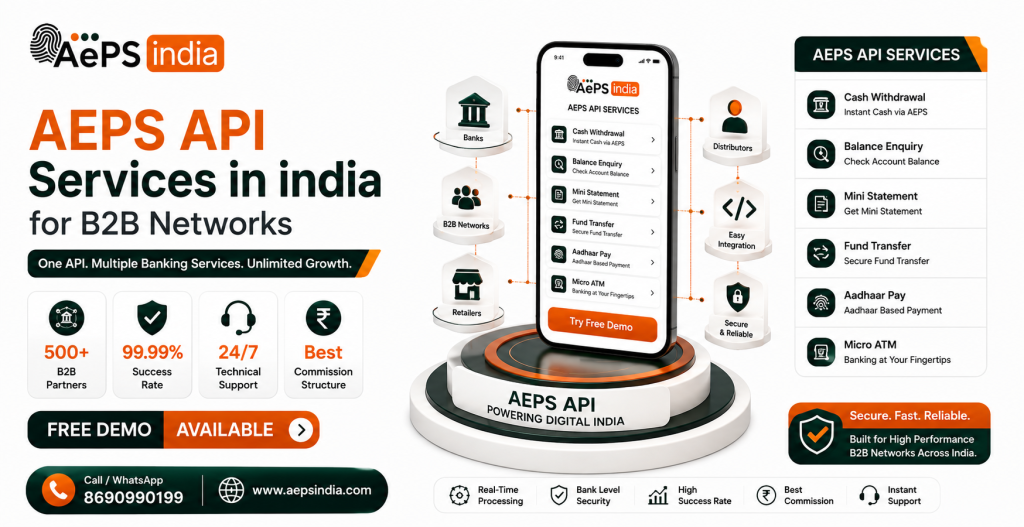 AEPS API Services in india for B2B Networks
