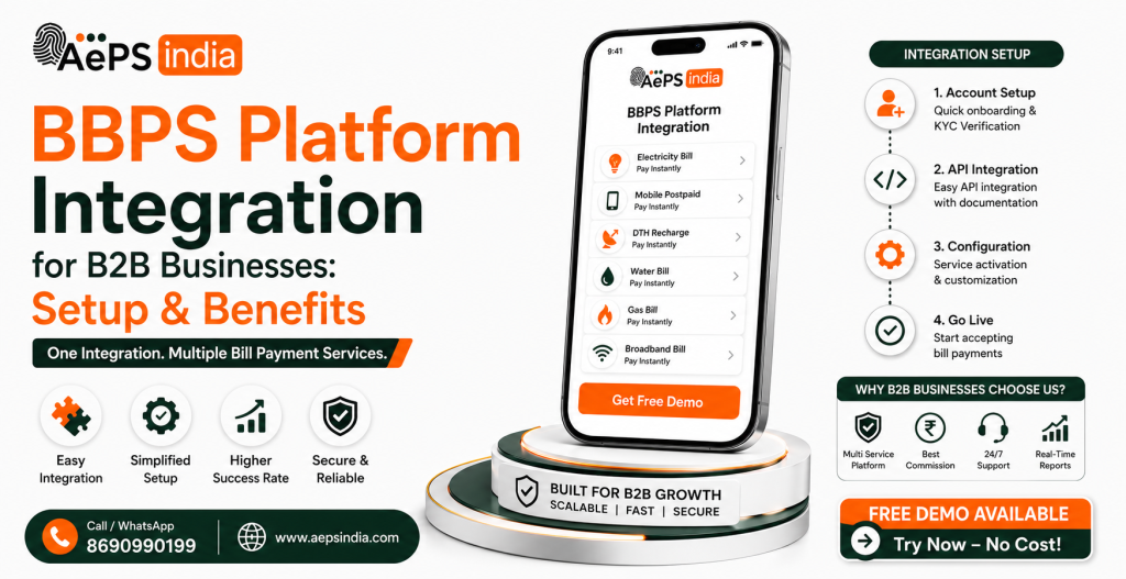 BBPS Platform Integration for B2B Businesses: Setup & Benefits