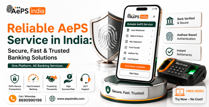 Reliable AePS Service in India: Secure, Fast & Trusted Banking Solutions