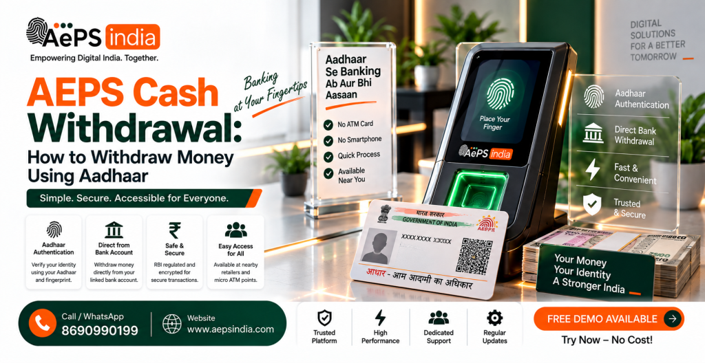 AEPS Cash Withdrawal: How to Withdraw Money Using Aadhaar