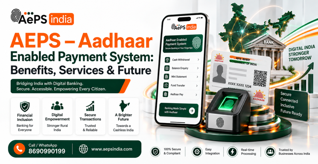 AEPS – Aadhaar Enabled Payment System: Benefits, Services & Future