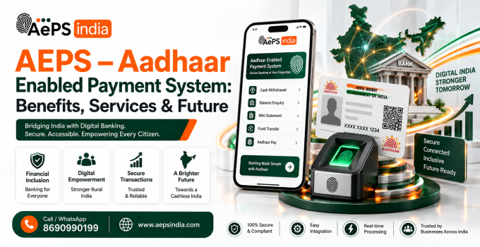 AEPS – Aadhaar Enabled Payment System: Benefits, Services & Future