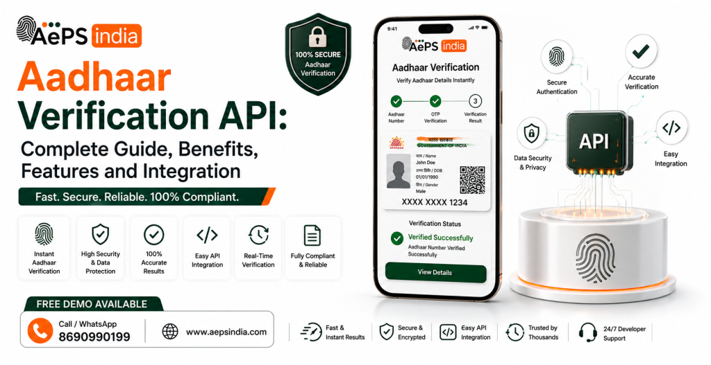 Aadhaar Verification API: Complete Guide, Benefits, Features and Integration