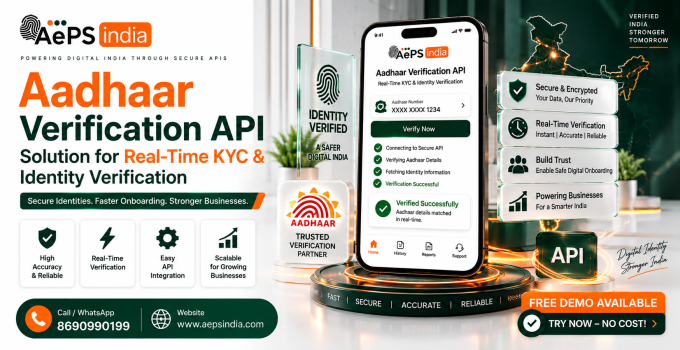 Aadhaar Verification API Solution for Real-Time KYC & Identity Verification