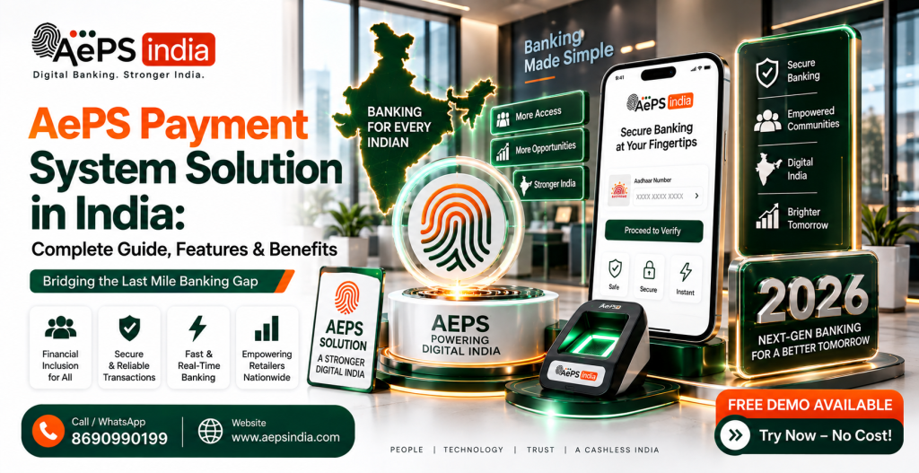 AePS Payment System Solution in India: Complete Guide, Features & Benefits