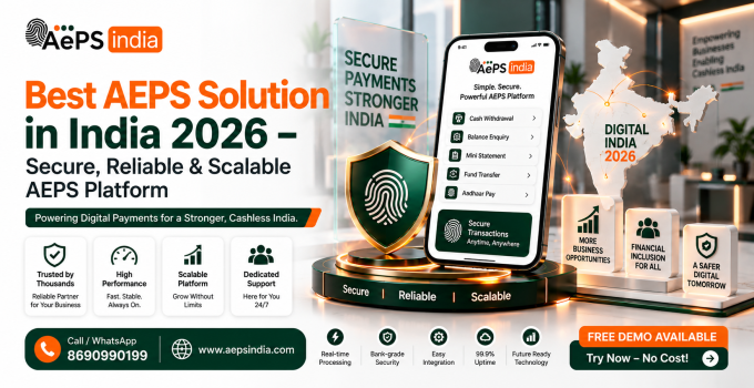 Best AEPS Solution in India 2026 – Secure, Reliable & Scalable AEPS Platform